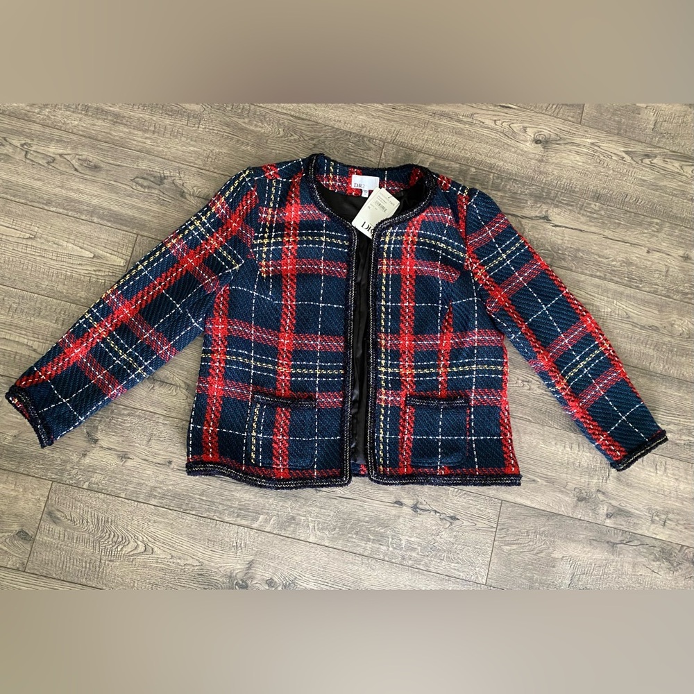 Women’s DR2 Plaid Blazer - size XL